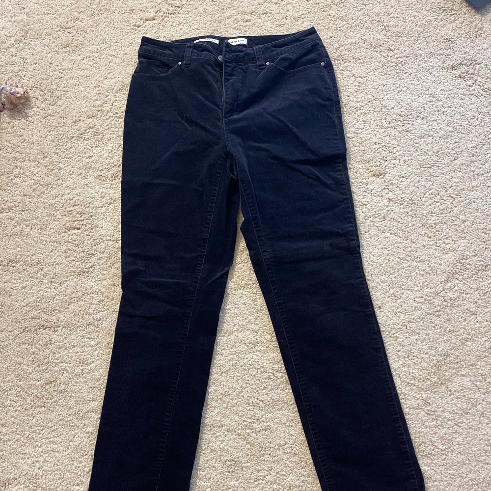 Charter Club Corduroy Navy Blue Women’s Pants